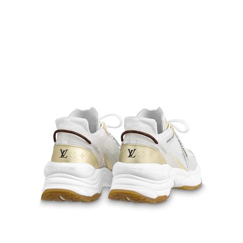 louis vuitton run away sneaker black gold|Louis Vuitton run 55 sneaker.